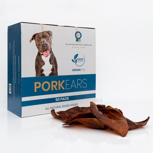 Platinum Pet Treats - Super Pig Ears (Pack of 10)
