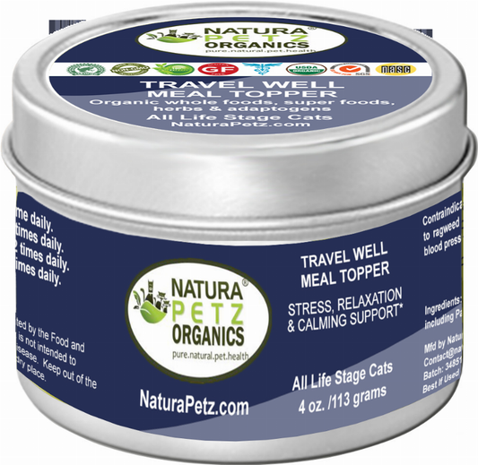 Travel Well Meal Topper* Stress, Relaxation & Calming Support For Dogs And Cats On The Go*