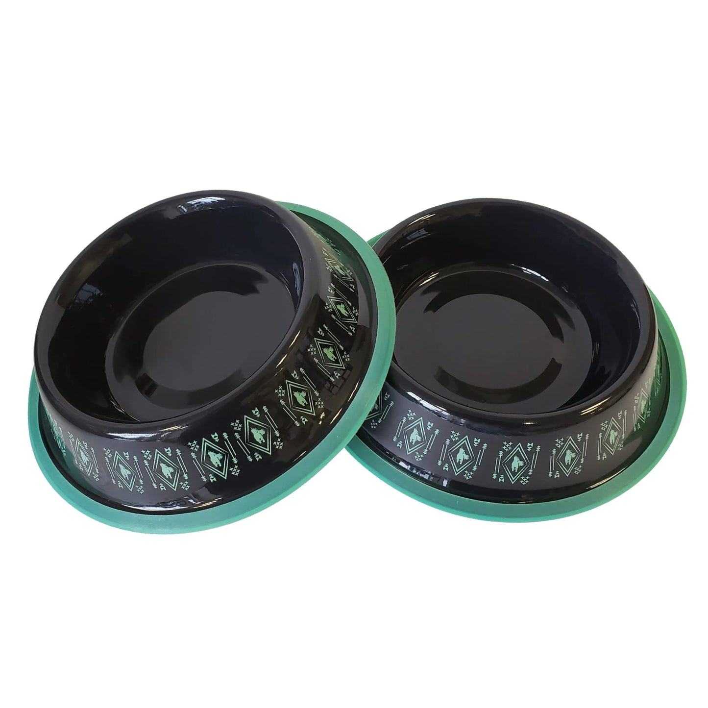 Stainless Steel Unicorn Boho Design Dog Bowl