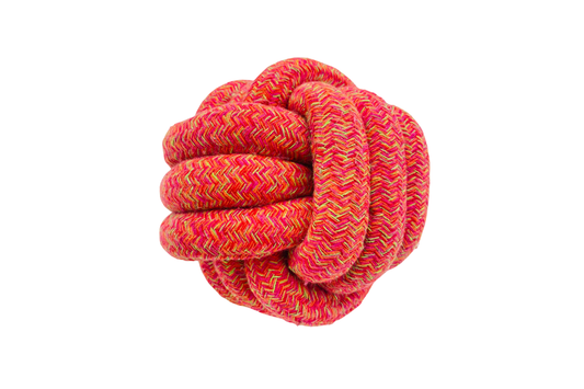 Handmade Jumbo Rope Ball, Sustainable Dog Rope Toys, Unique