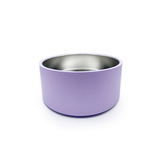 Lilac Dog Bowl